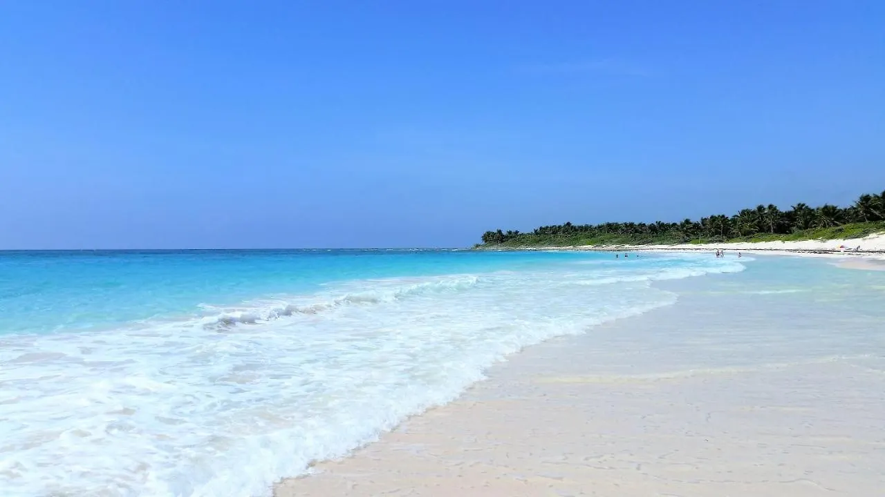 Riviera Maya Luxury Oceanfront Condo Akumal Hotel apartamentowy